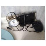 (2) Alarm Clocks & Sony Dream Machine
