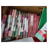 Crafting Lot - Embroidery Hoops, Sewing Supplies, Etc.