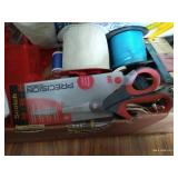 Crafting Lot - Embroidery Hoops, Sewing Supplies, Etc.