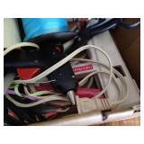 Crafting Lot - Embroidery Hoops, Sewing Supplies, Etc.