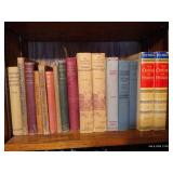 (2) Shelves of Classic & Vintage Books