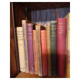 (2) Shelves of Classic & Vintage Books