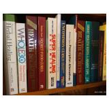 (2) Shelves of Books - Mostly Health & Reference