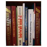 (2) Shelves of Books - Mostly Health & Reference