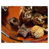 Basket of Clay Sculptures