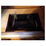 Antique Franklin Sewing Machine & Sewing Table