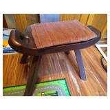 Vintage Asian Birthing Chair