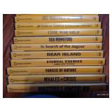 (15) National Geographic DVDs - (12) are New