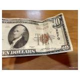 National Currency $10 Bill 1929 National Bank of Grand Forks