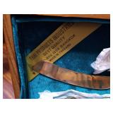 Box of Gold-Toned Flatware from Thailand