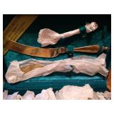 Box of Gold-Toned Flatware from Thailand