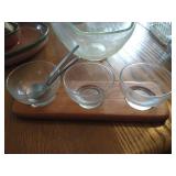 Chip & Dip Bowl and Condiment Tray