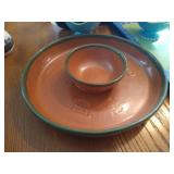 Chip & Dip Tray and Serving Pieces