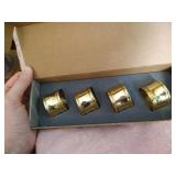 Pink Damask Tablecloth with Matching Cloth Napkins & (12) Napkin Rings