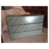 Pink Damask Tablecloth with Matching Cloth Napkins & (12) Napkin Rings