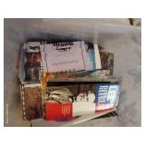 Ephemera Lot - Old Maps, Music, Postcards, Etc.