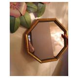 Mirror & Metal Flower Wall Art