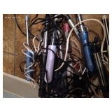Lot of Electric Hair Styling Tools