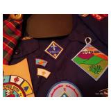 Cub Scout Webelos Handbook Shirt, Hat, Scarf, Badges, Etc.