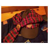 Cub Scout Webelos Handbook Shirt, Hat, Scarf, Badges, Etc.