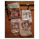 Sage Green Full-Size Bedspread, (2) Pillow Shams, & Valance