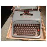 (2) Vintage Samsonite Briefcases & Vintage Olivetti Typewriter with Case