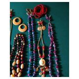 Colorful Jewelry Lot - Matching Necklace & Earring Sets