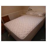 Full-Sized Bed with (2) Pillows