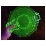 Uranium Glass Tray