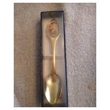 Eastern European Painted Eggs & Spoon