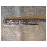 Norwegian Pewter Coasters, Cheese Slicer, & Serving Spoon/Fork Set