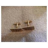 Vintage 1957 My Fair Lady Faux Theatre Ticket Stub Cufflinks