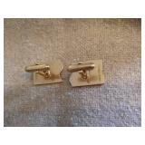 Vintage 1957 My Fair Lady Faux Theatre Ticket Stub Cufflinks