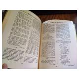 Very Pretty Leaves of Gold Book, Heavy Mirror, & Wooden Frame