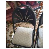 (4) Heavy Padded Samsonite Folding Chairs