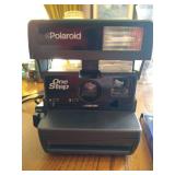 Vintage Polaroid One Step Camera with Film Pack