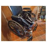 Invacare Wheelchair with Leg & Foot Rests