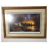 Terry Redlin Framed Print "Evening Solitude"