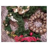 Poinsettia Garland & Holiday Wreaths