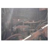 1995 Ford L9000 Flatbed With Mounted Fassi F330 Knuckle Boom Crane