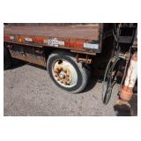 1995 Ford L9000 Flatbed With Mounted Fassi F330 Knuckle Boom Crane