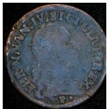 1793 Kingdom of Naples 1 Grano - Ferdinando IV, KM# 205, 233 Years Old
