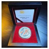 Scarce Germania Mint 1oz .9999 Silver 2020 Iron Cross, 197 of 250, Original Mint Case & COA