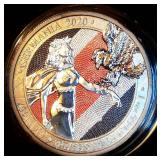 Scarce Germania Mint 1oz .9999 Silver 2020 Iron Cross, 197 of 250, Original Mint Case & COA