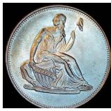 1oz 999 Seated Liberty Design Silver Round