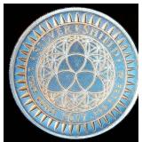 2017 Solzhenitsyn Silver Shield 1oz .999 Round, disOBEY series, #2,006 of 2,255, Proof Like, COA