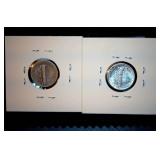 (2) Mercury Dimes 1927-P & 1943-P