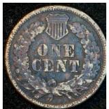 1863 Indian Head Penny, Slightly Better Date
