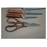 6-Piece Kitchen Knife Set with Block