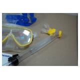 Cressi Adult Rondine Palau Fin Snorkel Set - Fin Size S/M